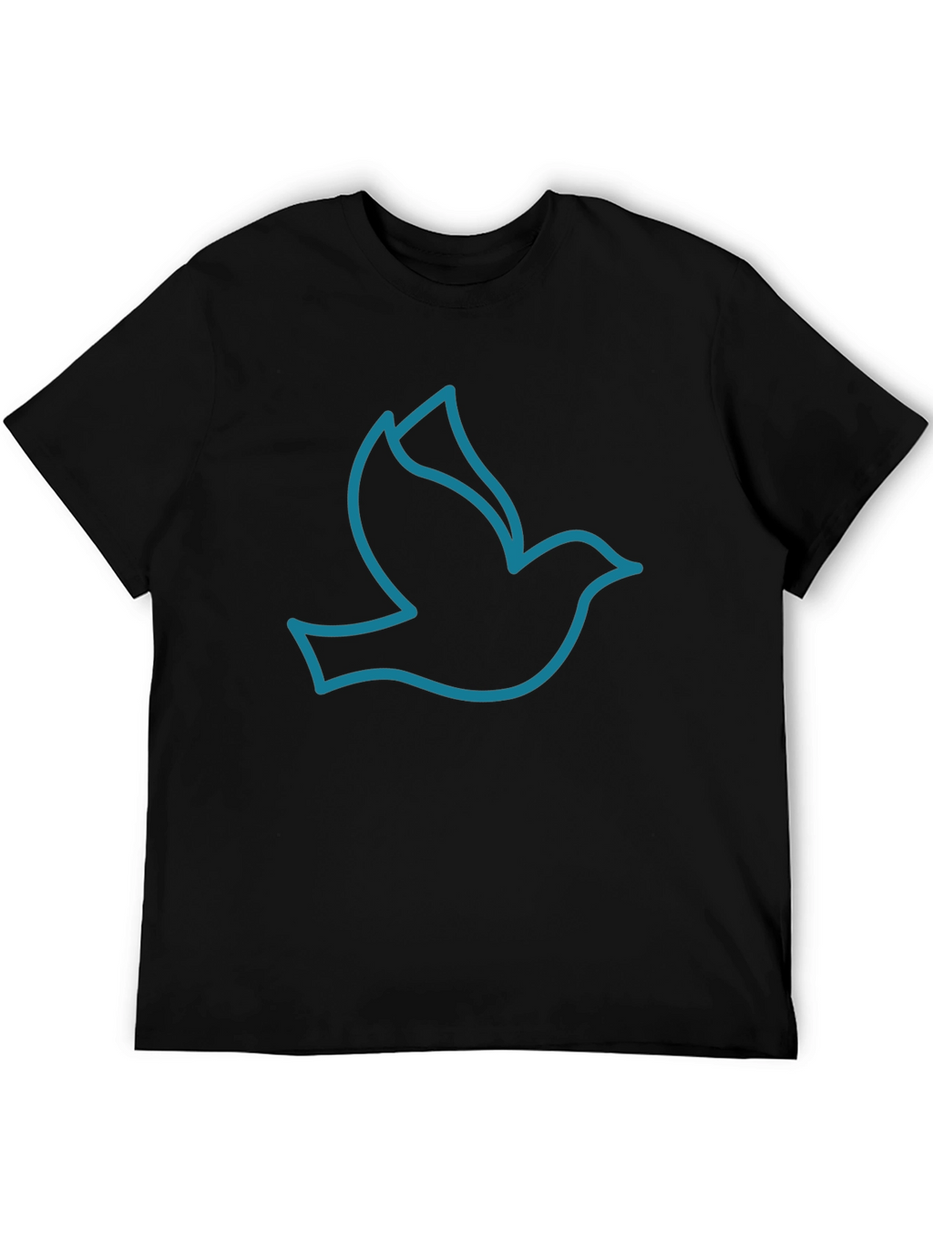 Dove Graphic Tee - Mens Black T-Shirt