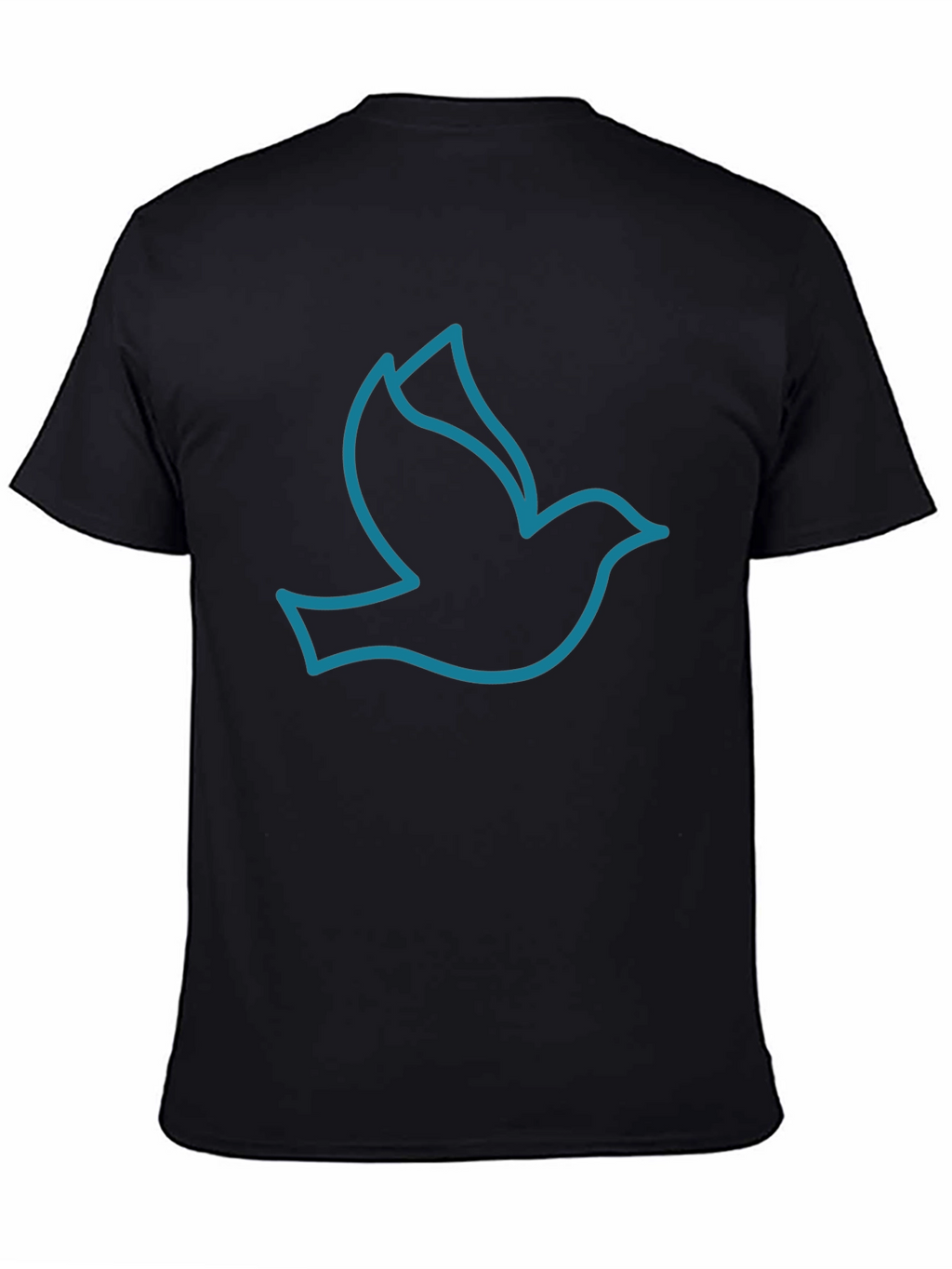 Dove Graphic Tee - Mens Black T-Shirt