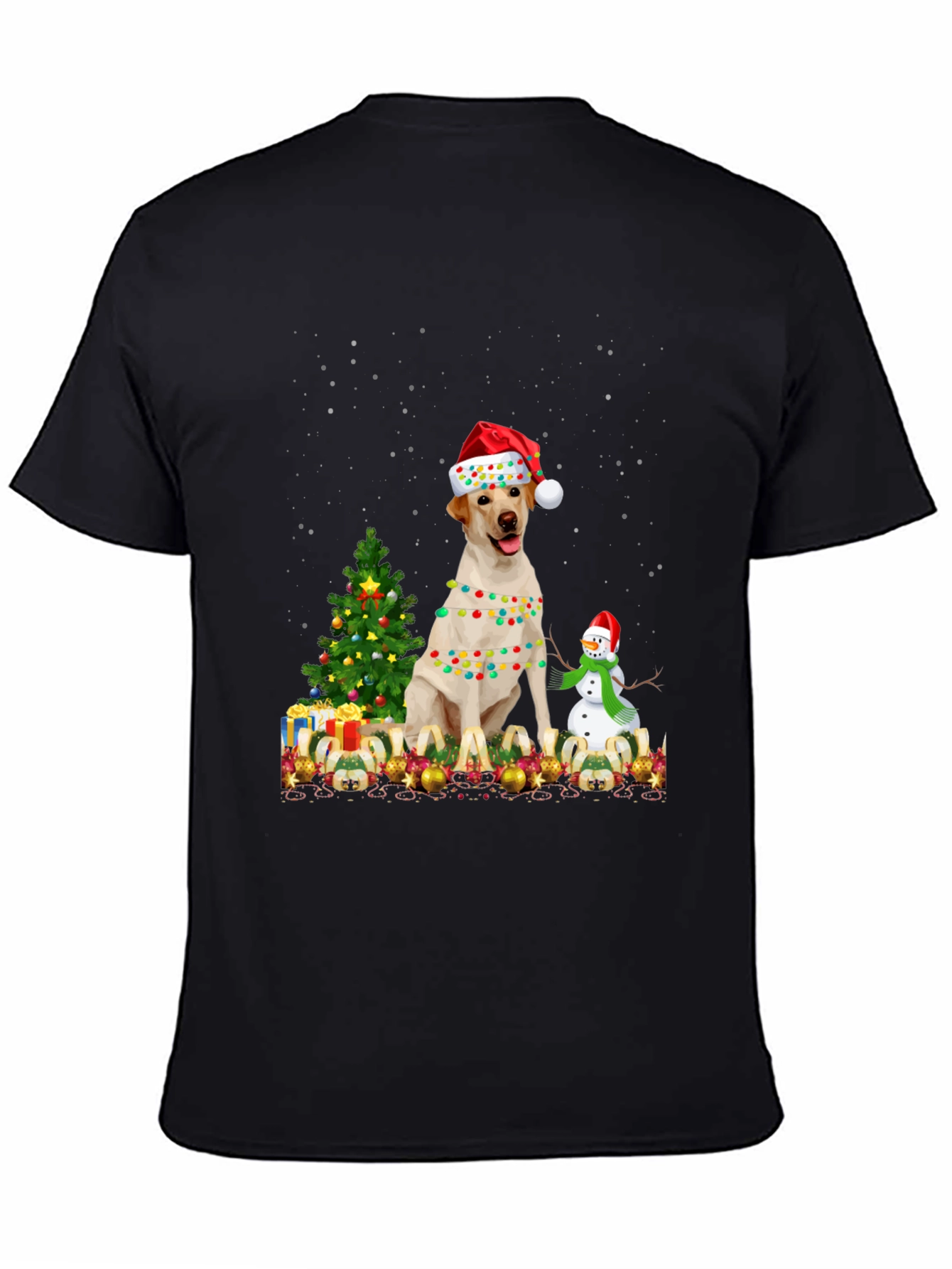 Christmas Labrador Dog T-Shirt