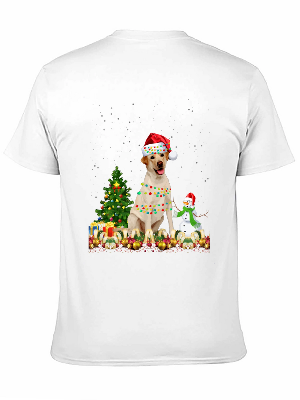 Christmas Labrador Dog T-Shirt