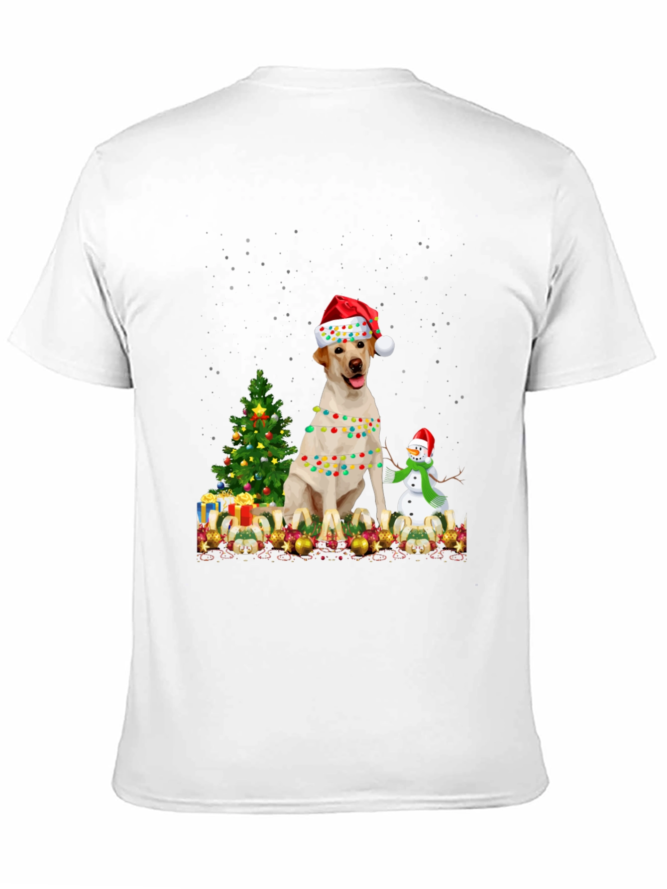 Christmas Labrador Dog T-Shirt