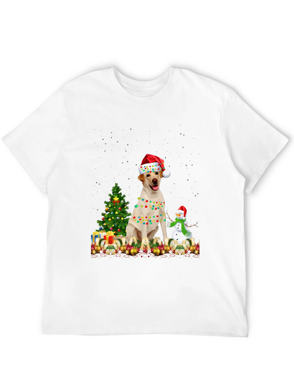 Christmas Labrador Dog T-Shirt