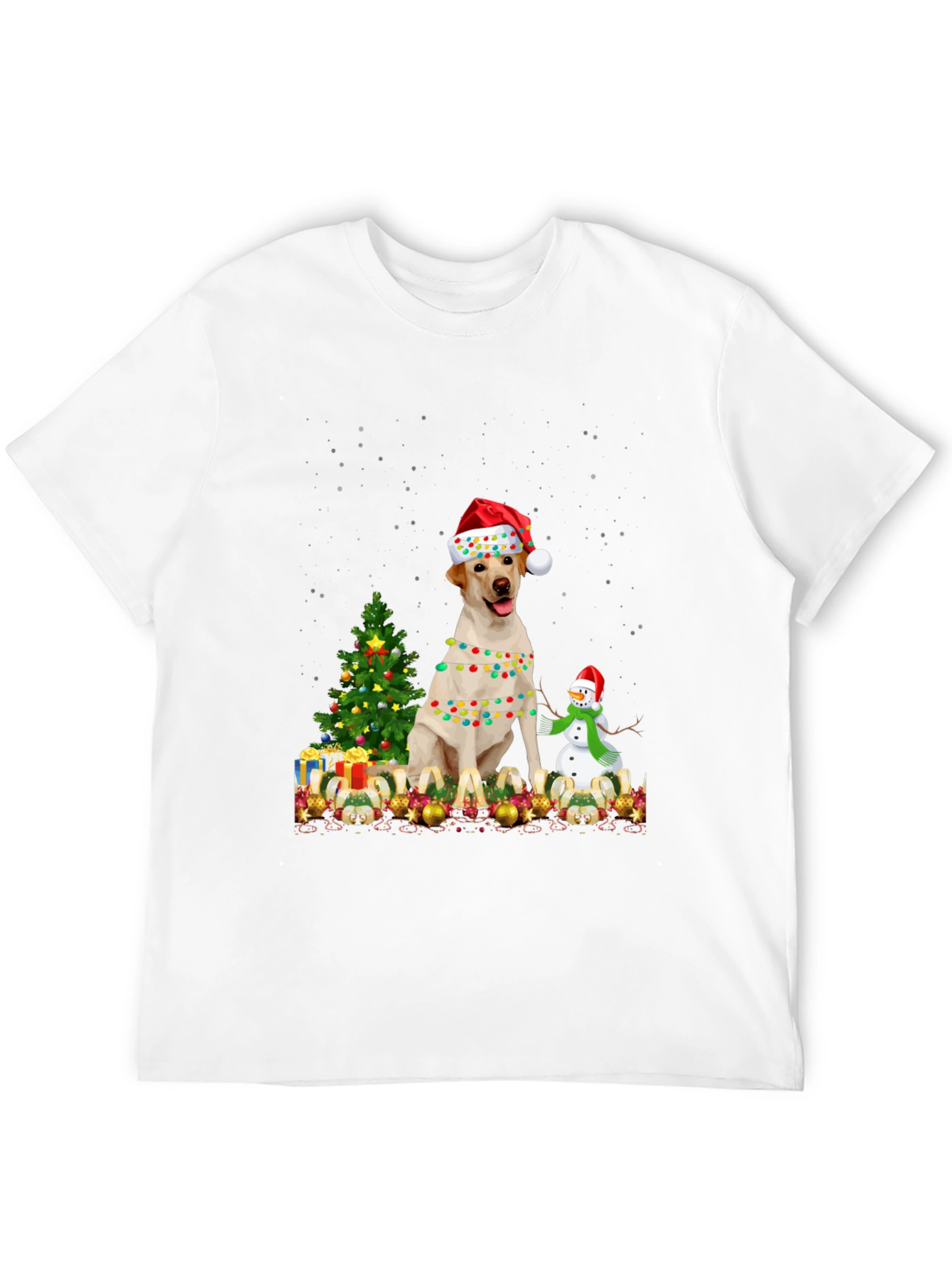 Christmas Labrador Dog T-Shirt