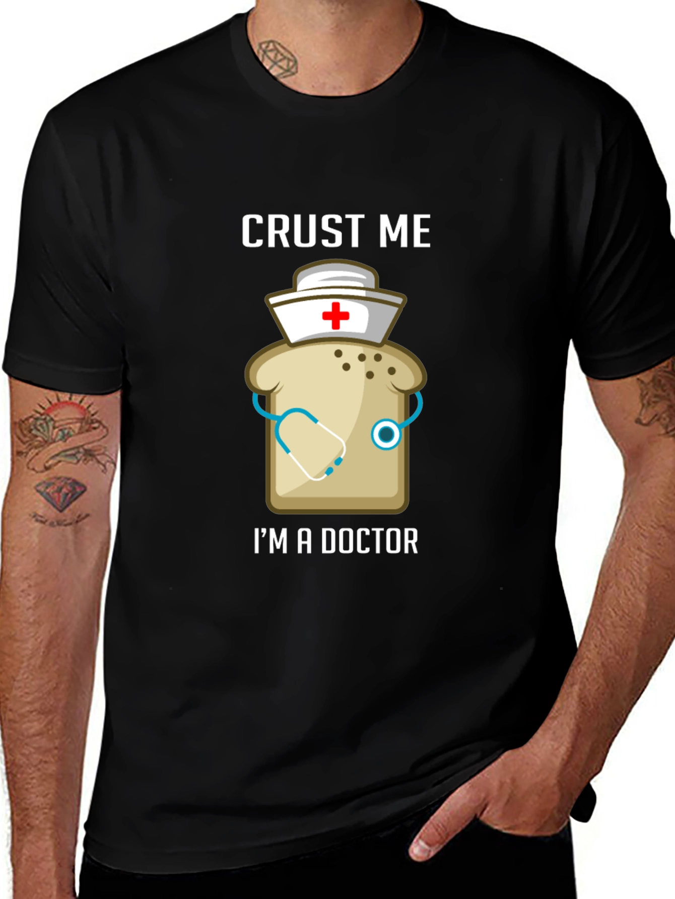 Crust Me Im A Doctor Funny T-Shirt