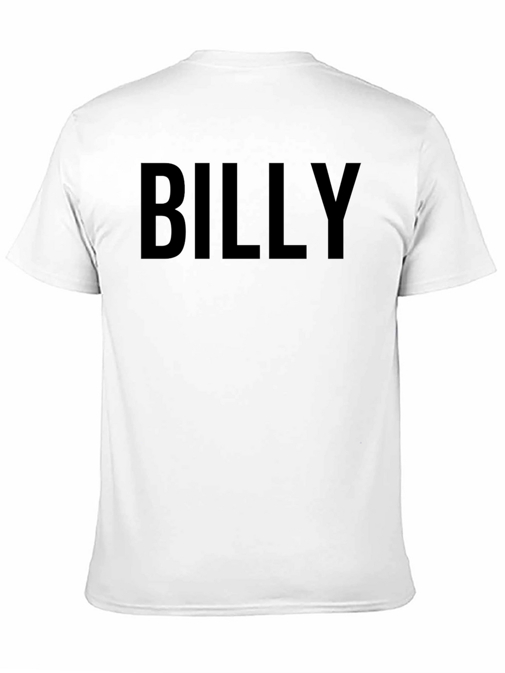 BILLY Black Crew Neck T-Shirt