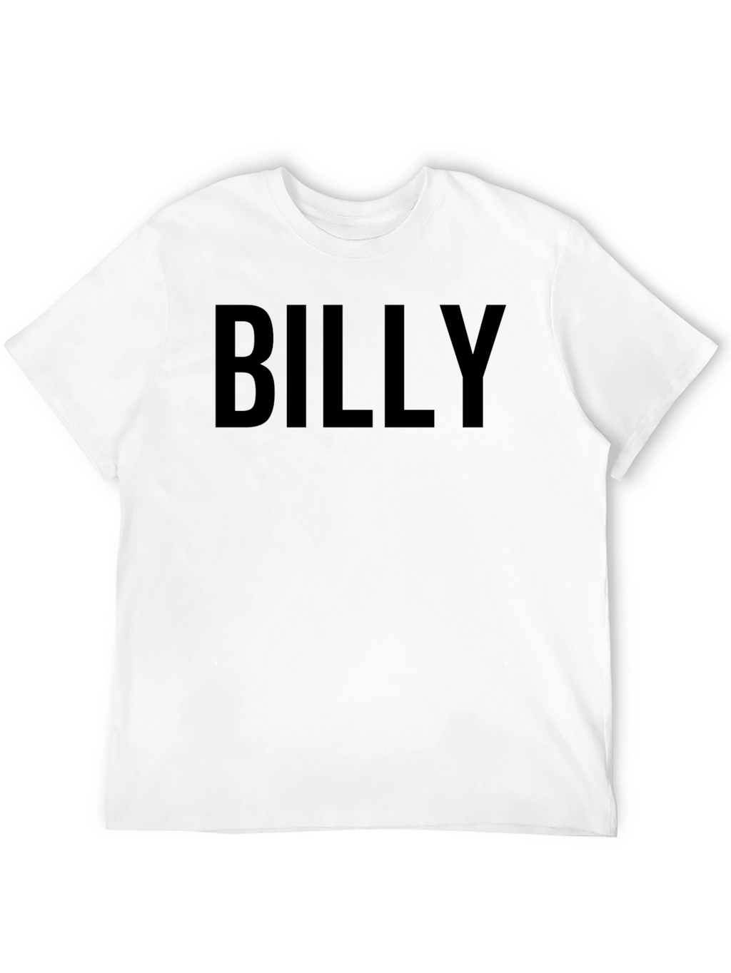 BILLY Black Crew Neck T-Shirt