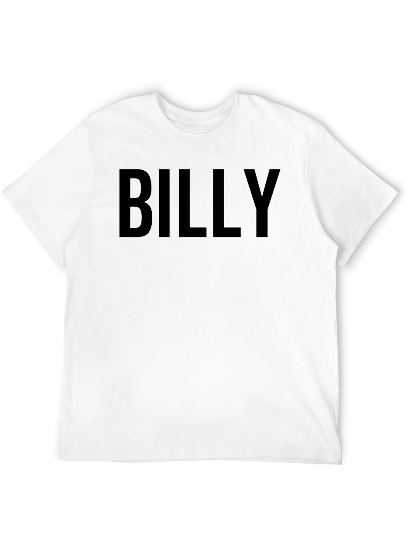BILLY Black Crew Neck T-Shirt