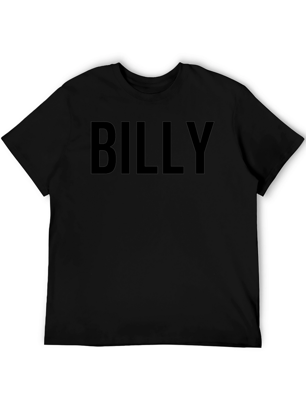 BILLY Black Crew Neck T-Shirt