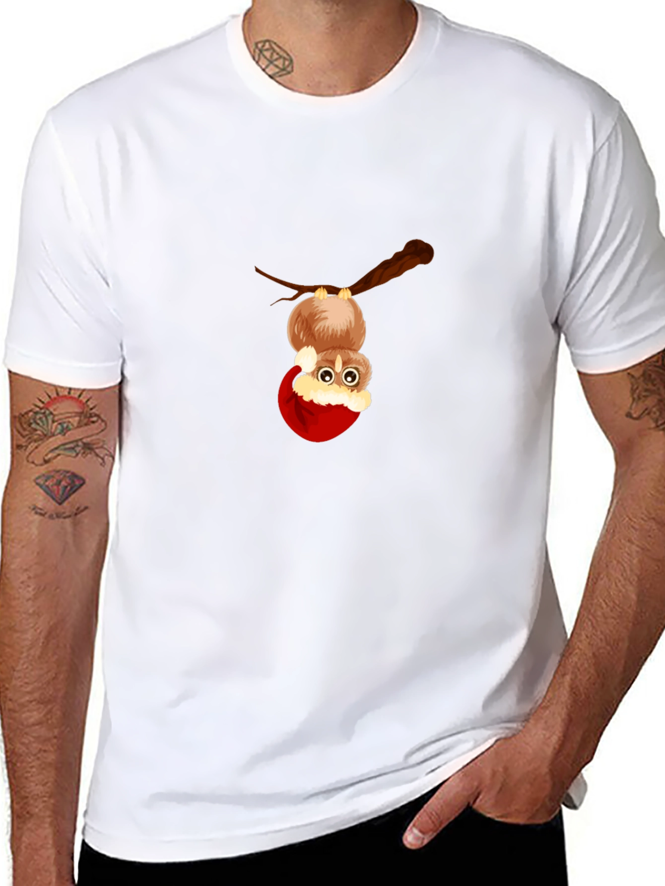 Cute Christmas Owl T-Shirt