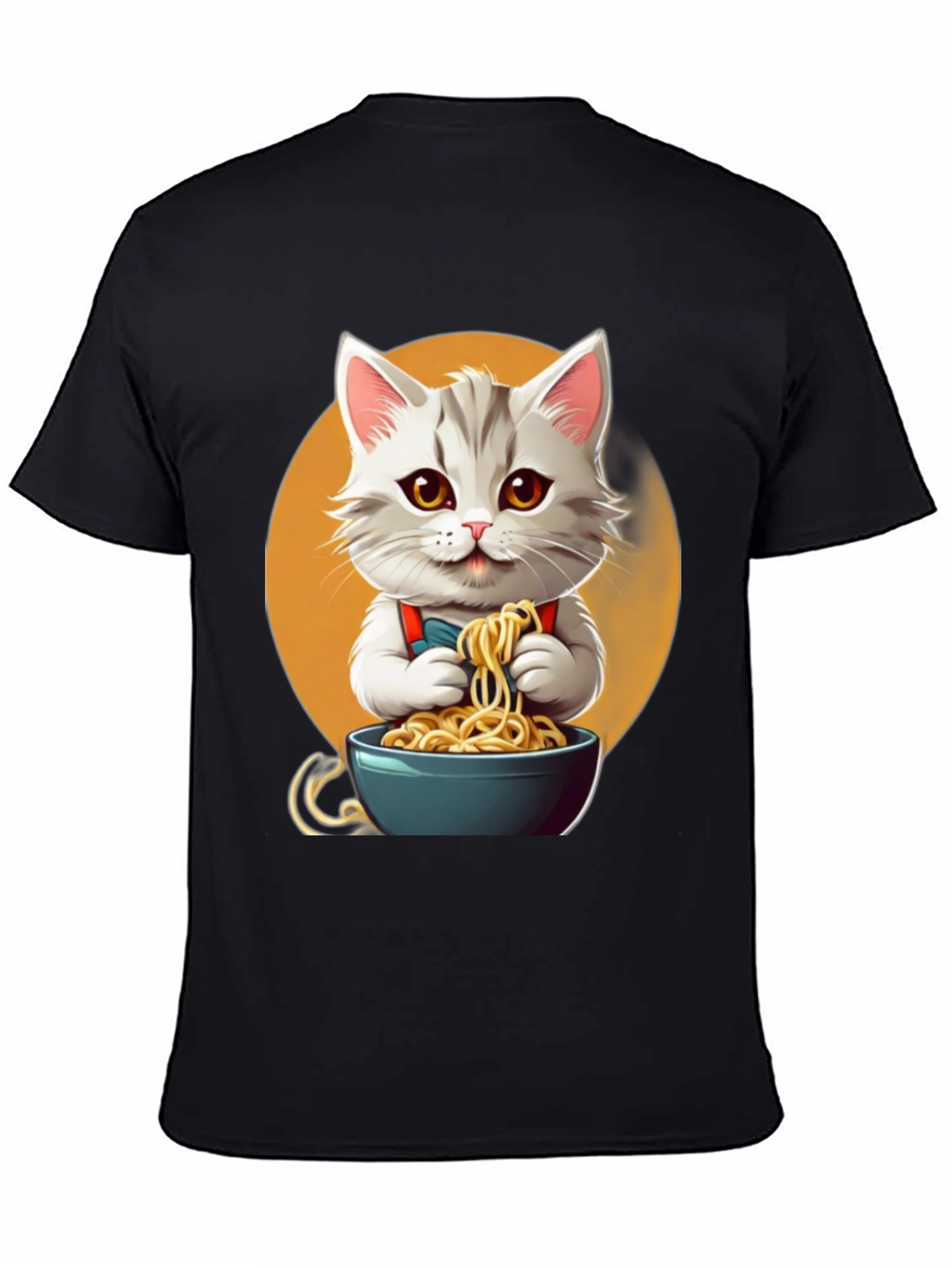 Cute Cat Ramen T-Shirt