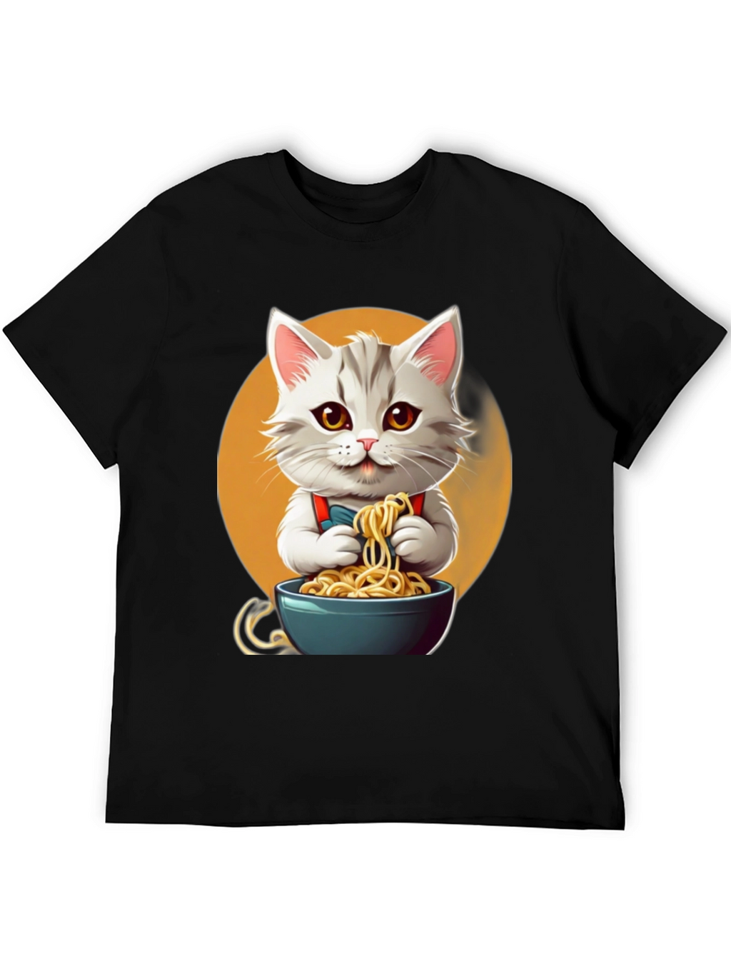 Cute Cat Ramen T-Shirt