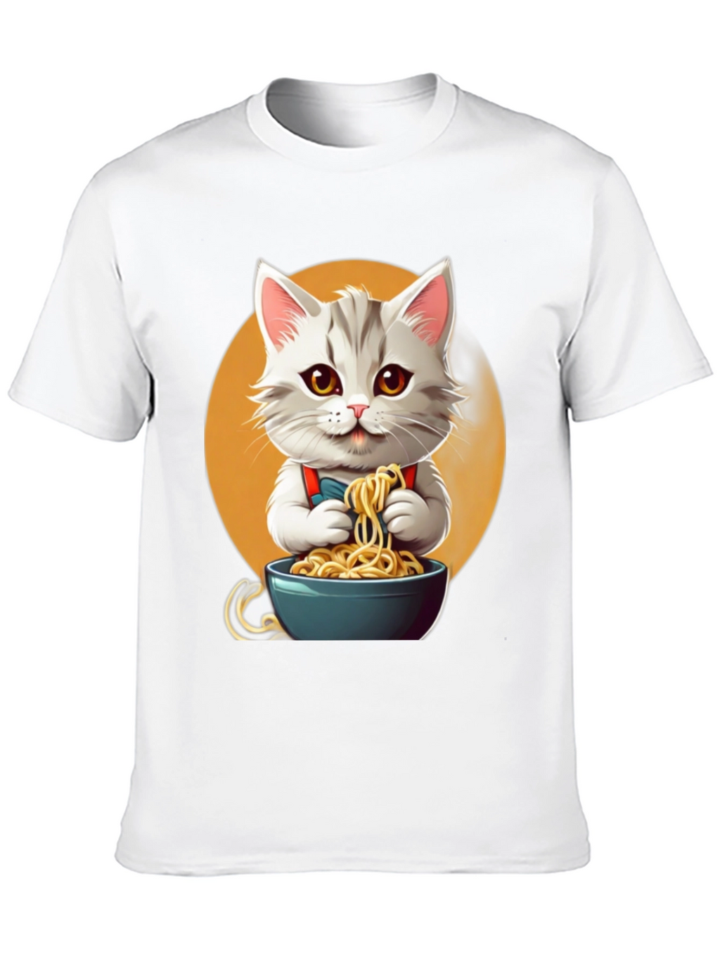 Cute Cat Ramen T-Shirt