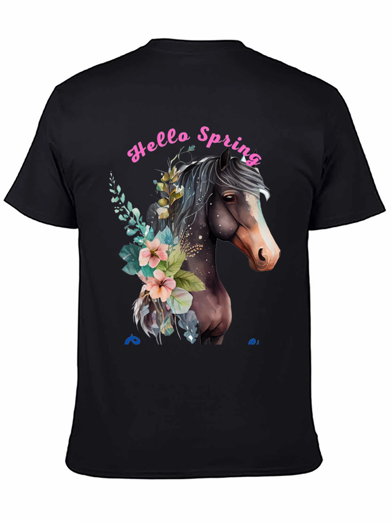 Hello Spring Horse T-Shirt