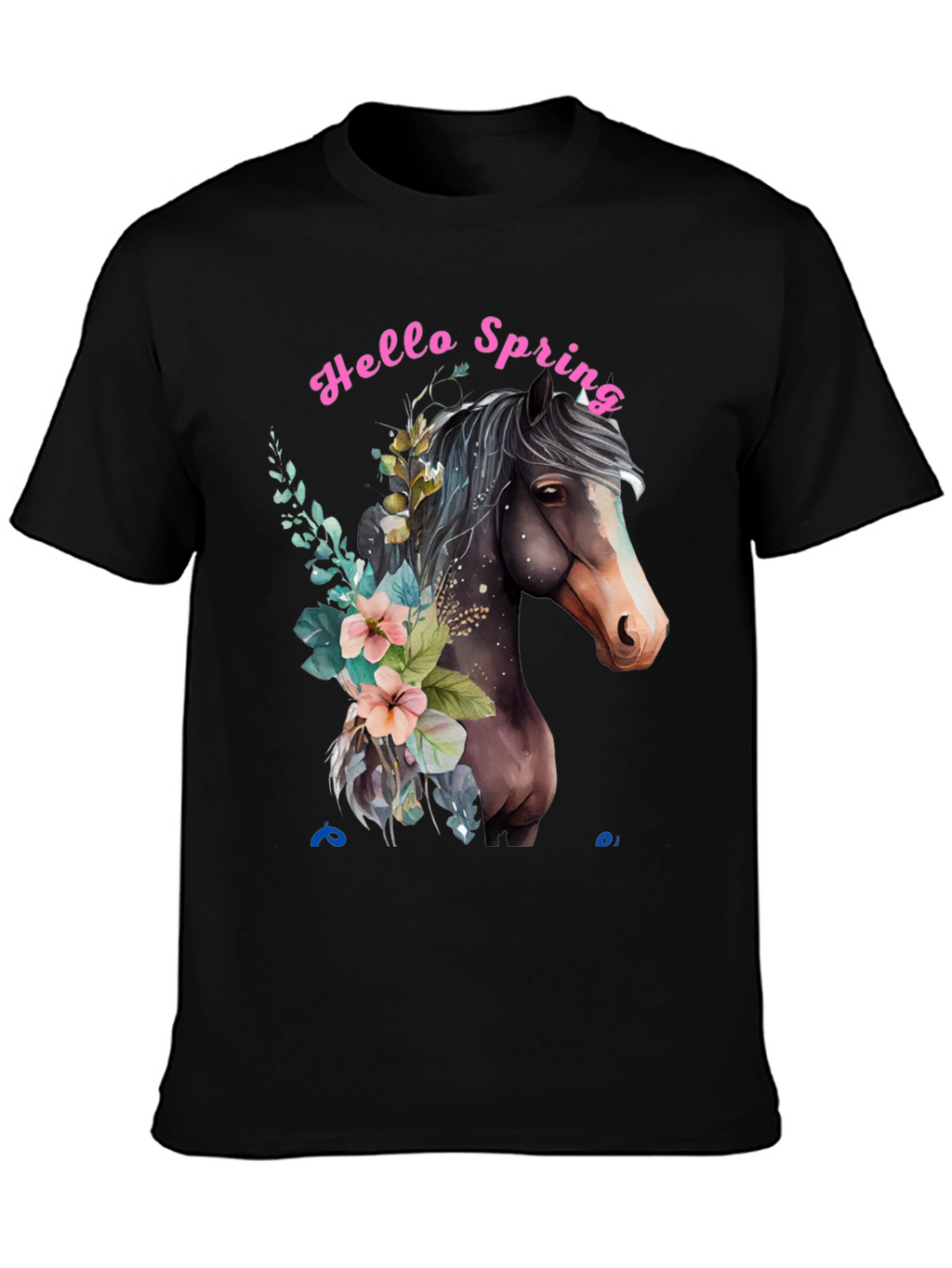 Hello Spring Horse T-Shirt
