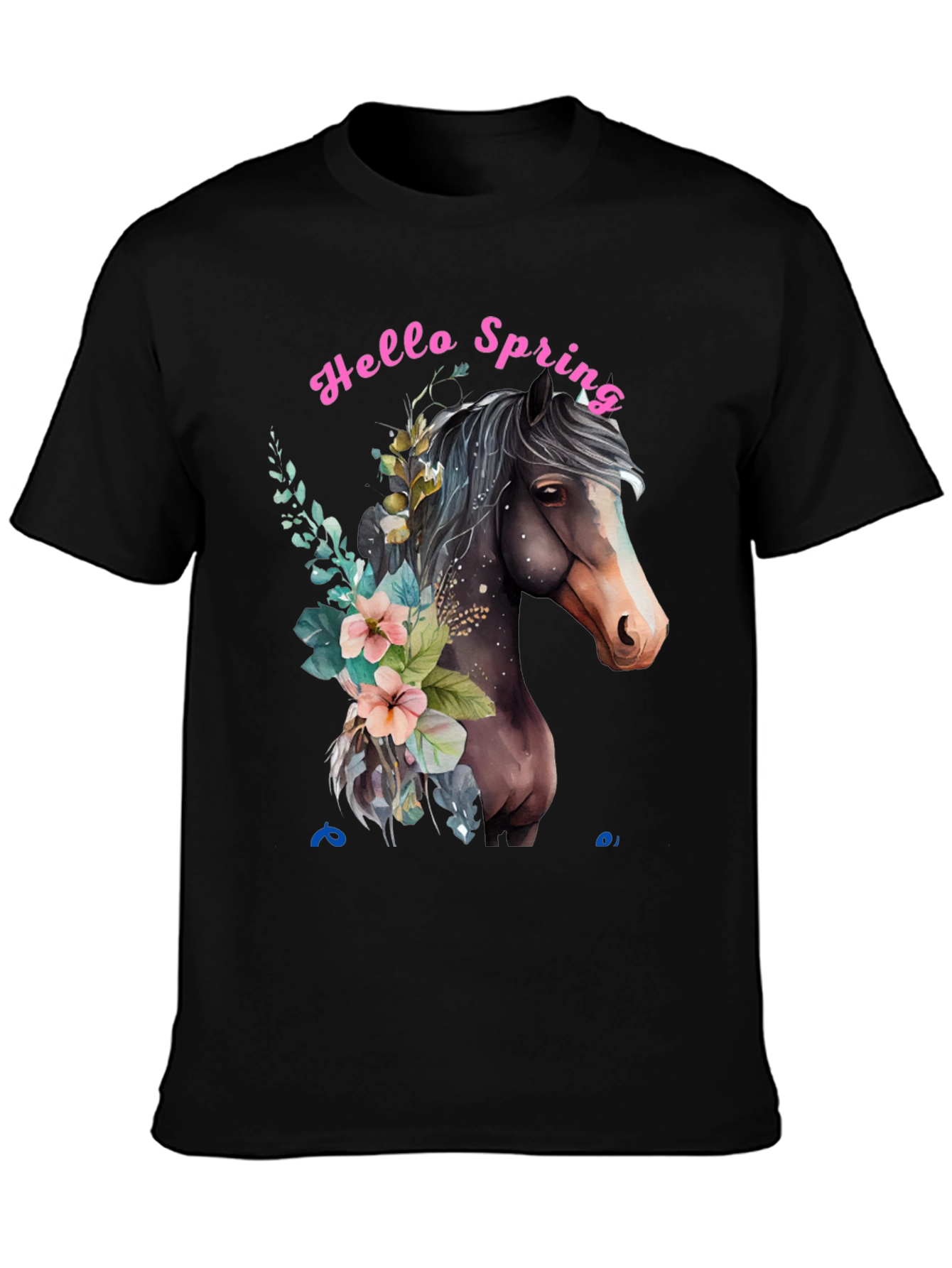 Hello Spring Horse T-Shirt