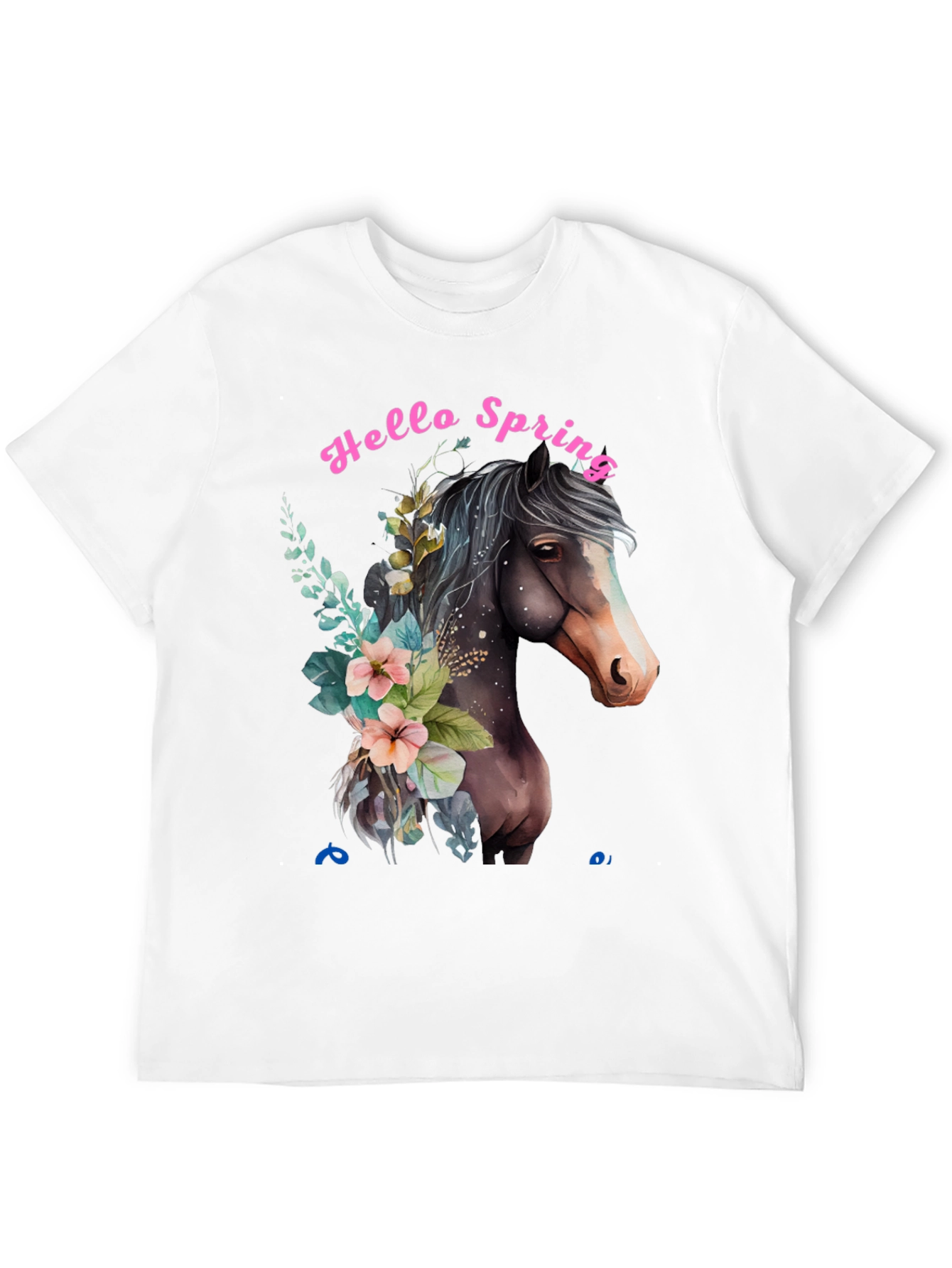 Hello Spring Horse T-Shirt
