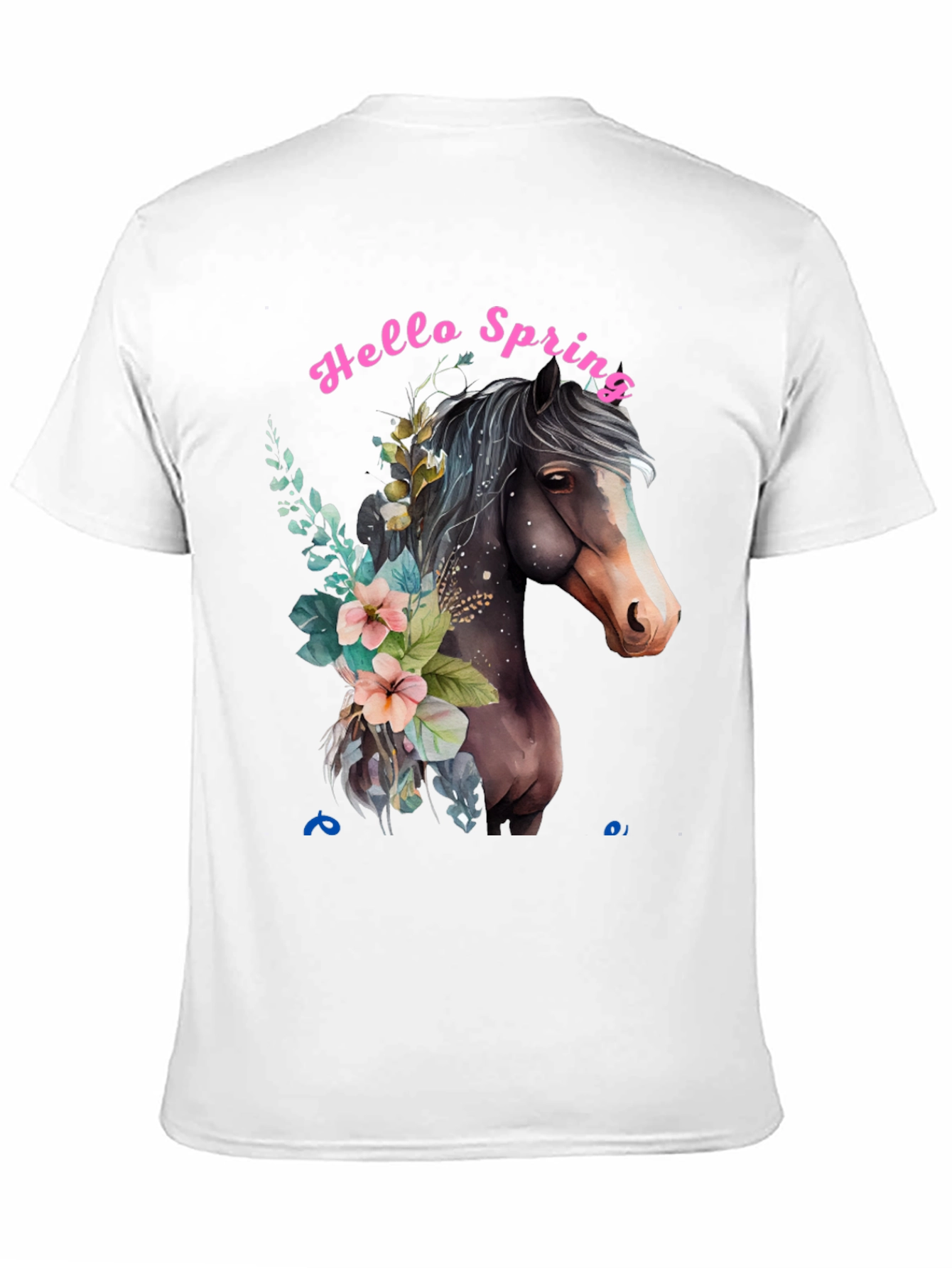 Hello Spring Horse T-Shirt