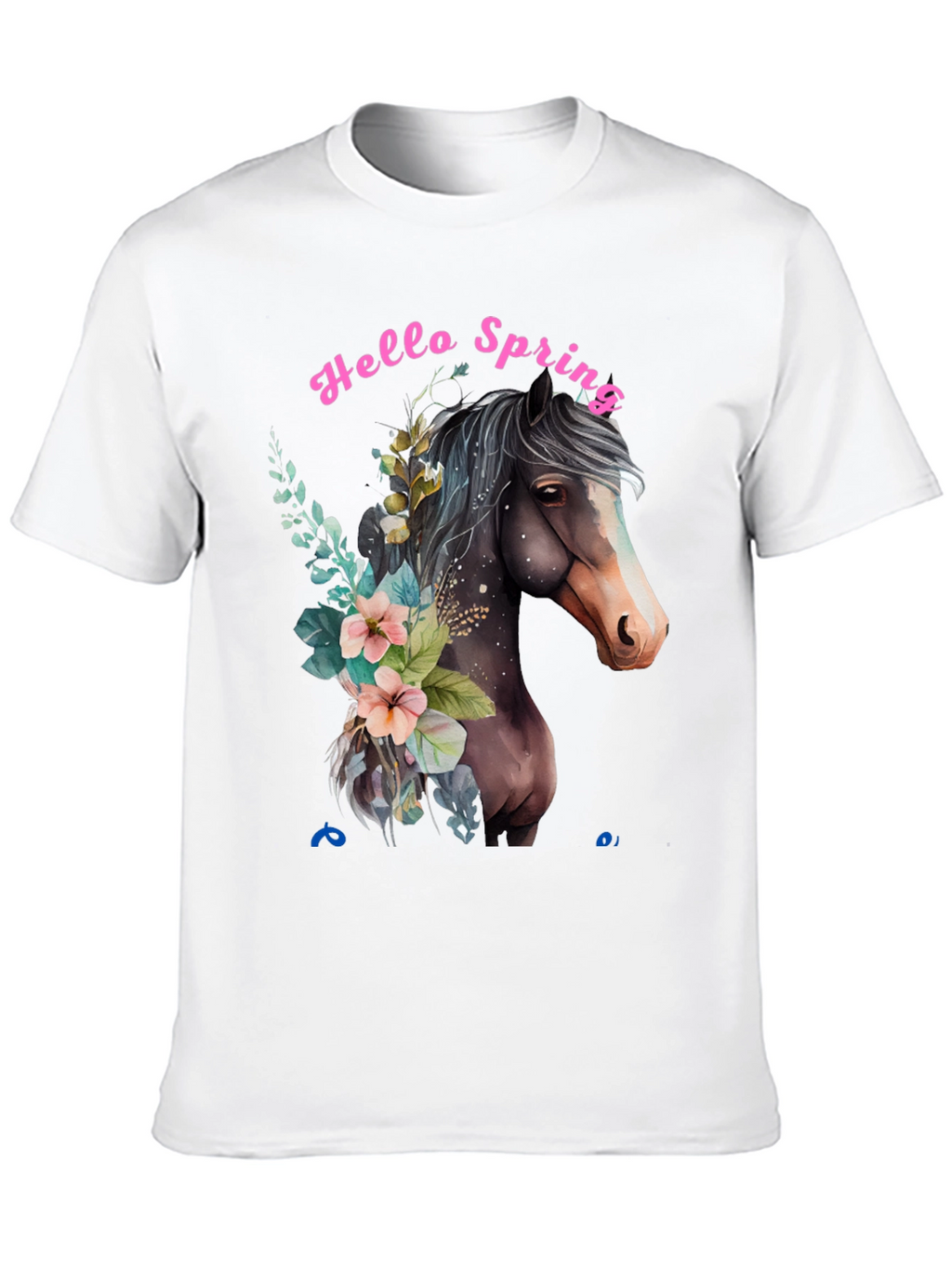 Hello Spring Horse T-Shirt