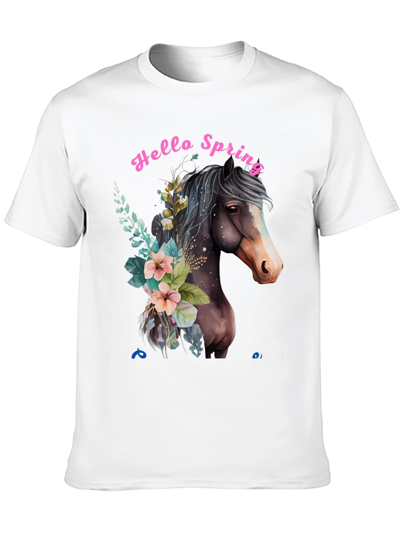 Hello Spring Horse T-Shirt