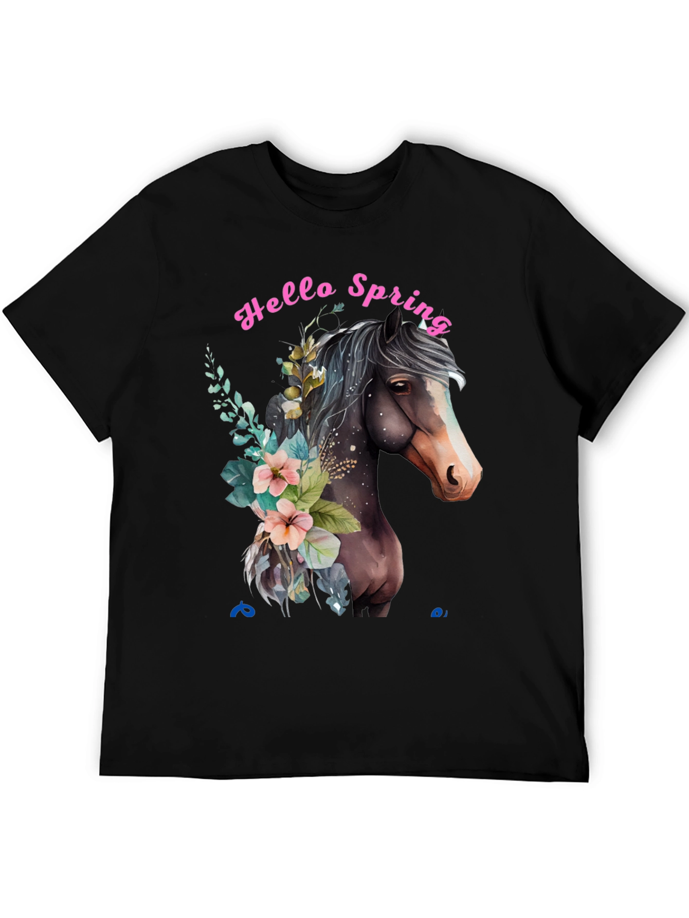 Hello Spring Horse T-Shirt