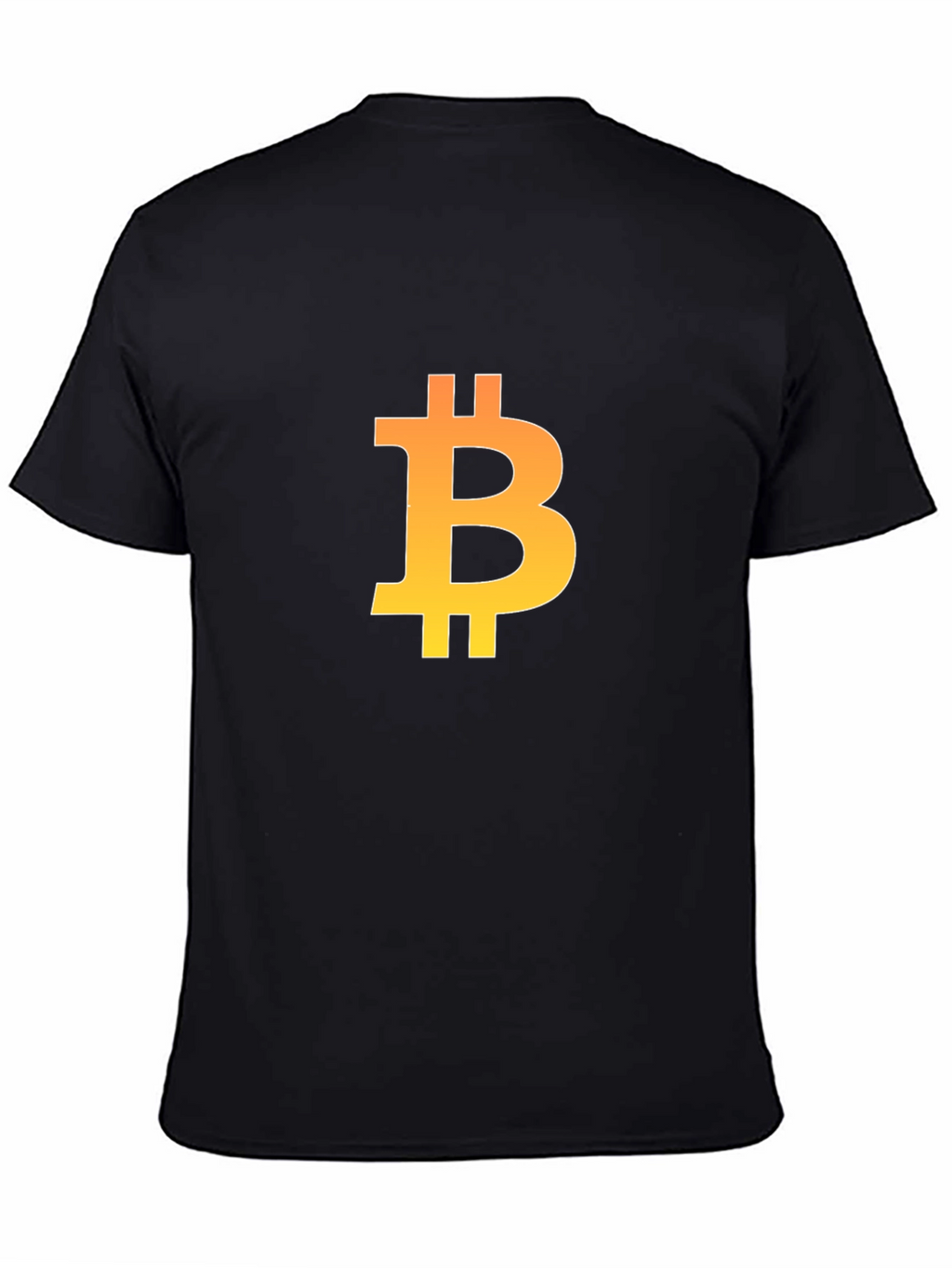 Bitcoin Logo Black T-Shirt