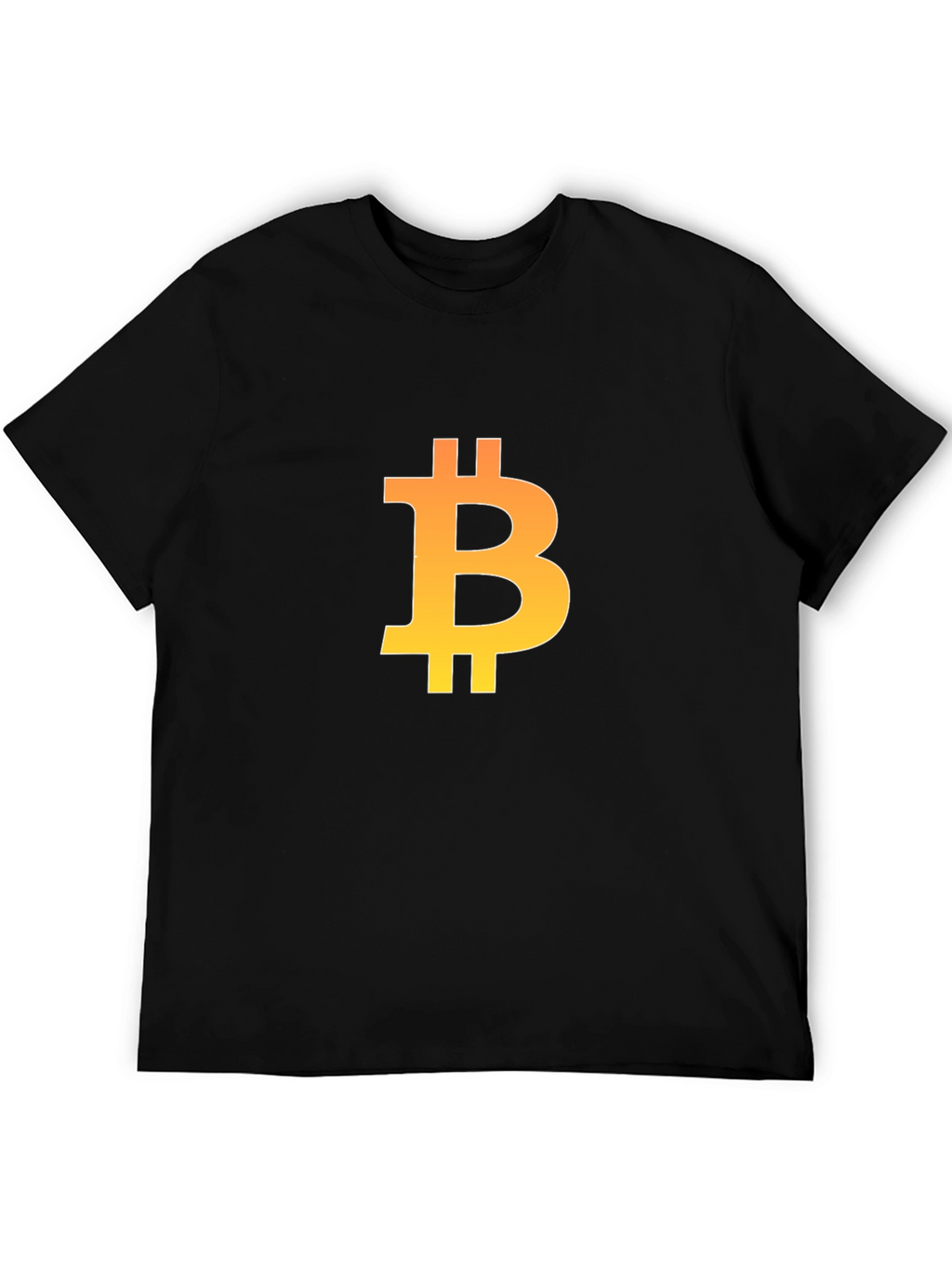 Bitcoin Logo Black T-Shirt