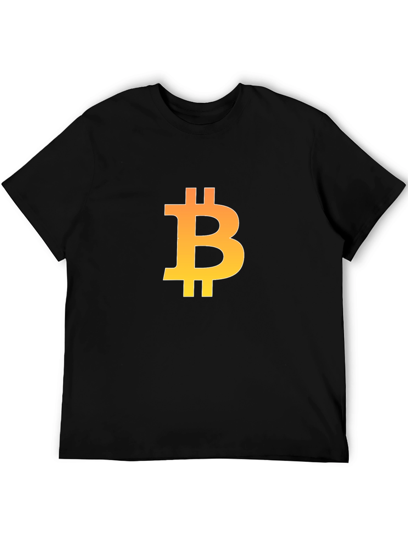 Bitcoin Logo Black T-Shirt