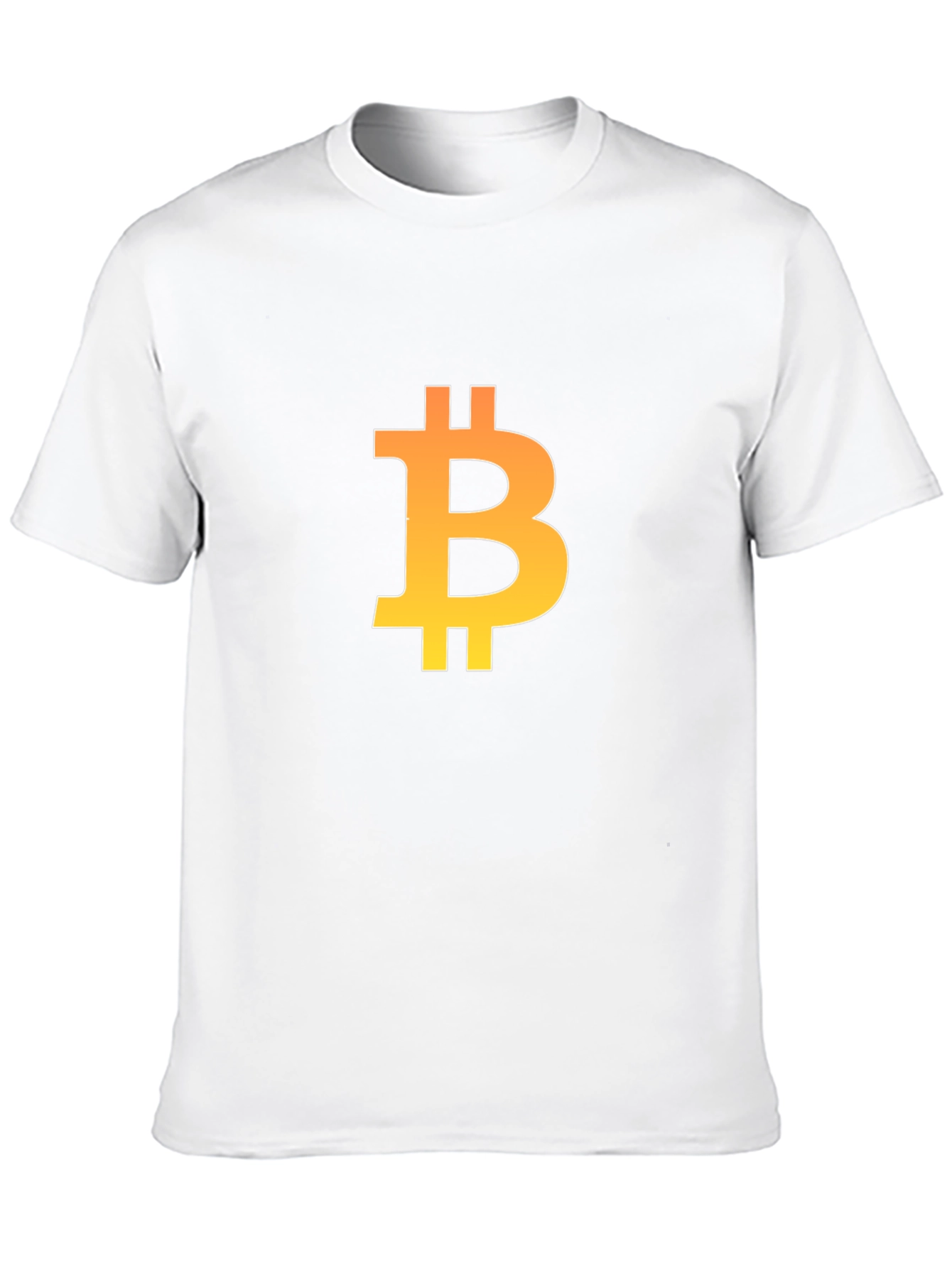 Bitcoin Logo Black T-Shirt