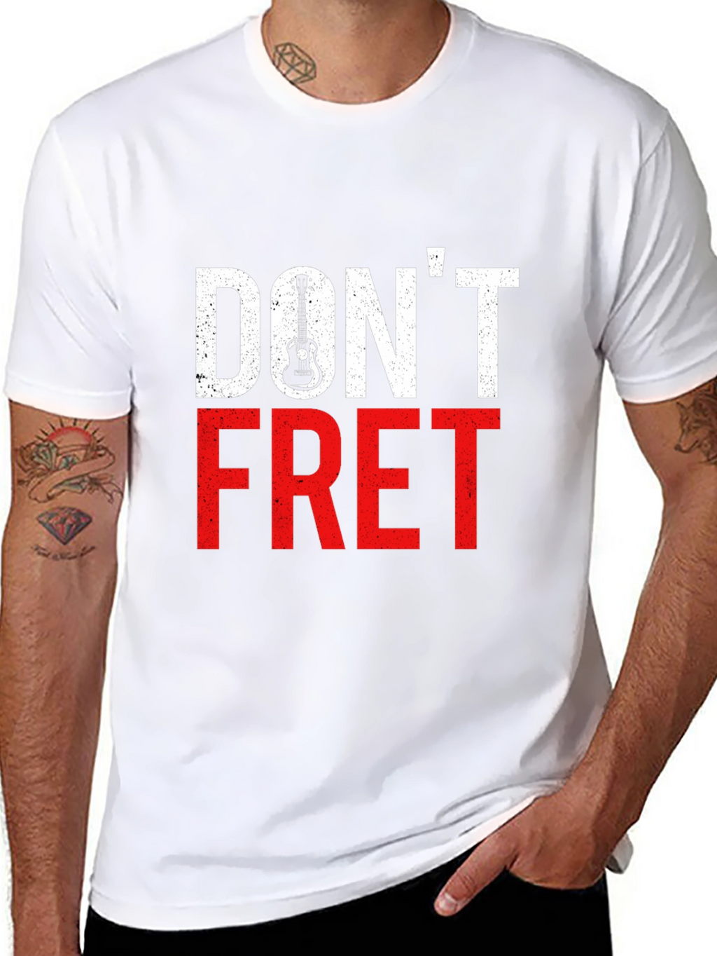 Dont Fret T-Shirt - Guitar Lover Tee