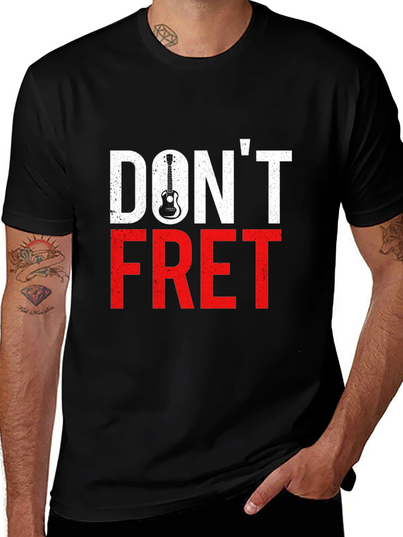 Dont Fret T-Shirt - Guitar Lover Tee