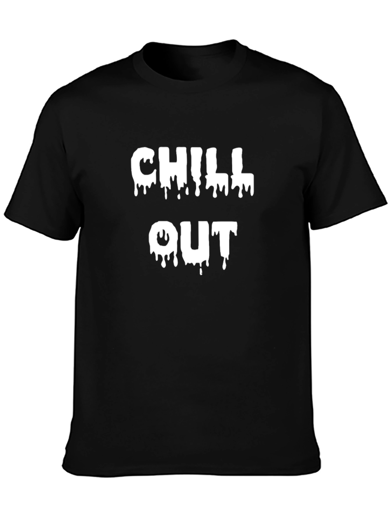 Chill Out Graphic Tee - Relaxed Fit Cotton T-Shirt