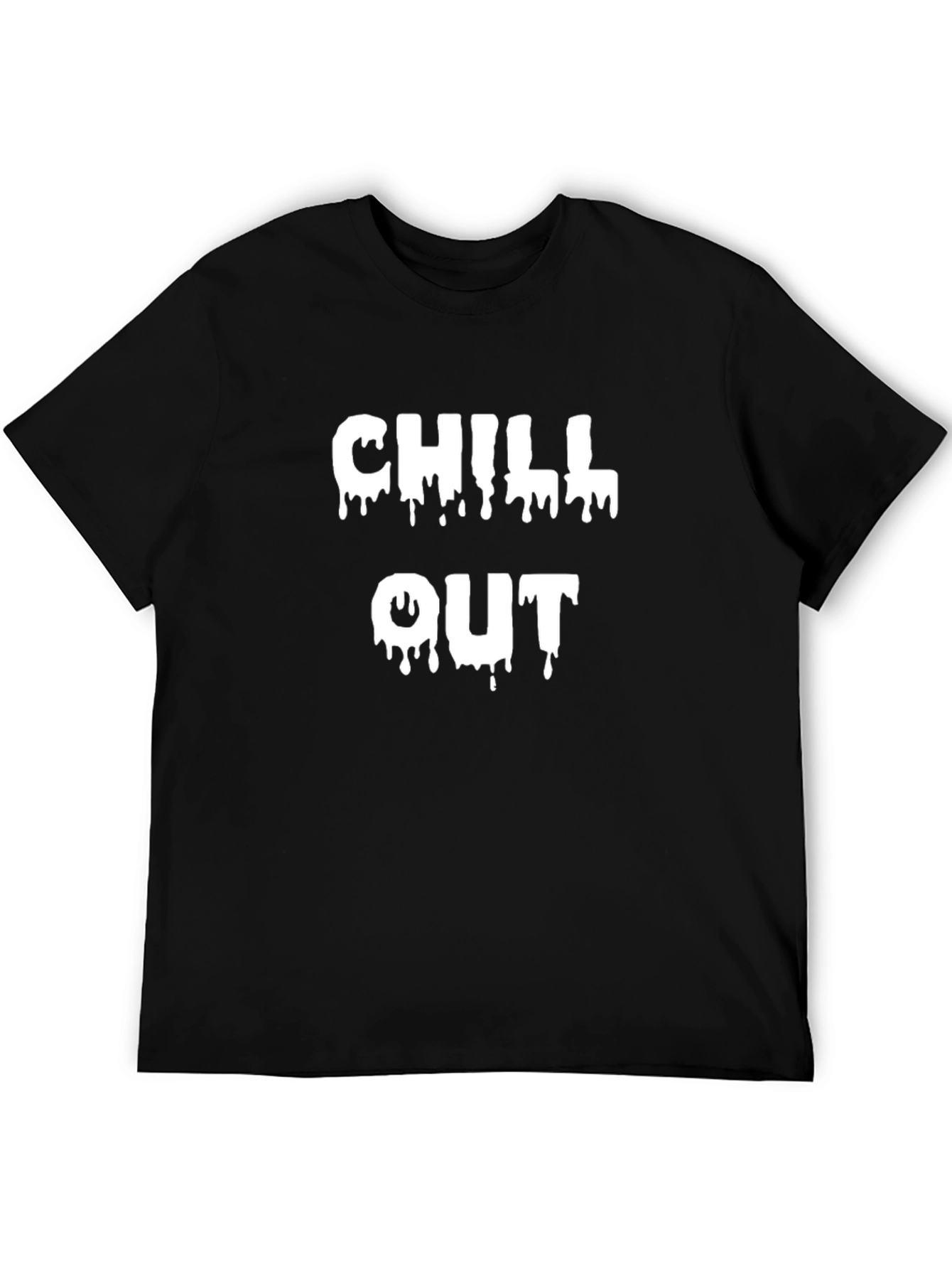 Chill Out Graphic Tee - Relaxed Fit Cotton T-Shirt