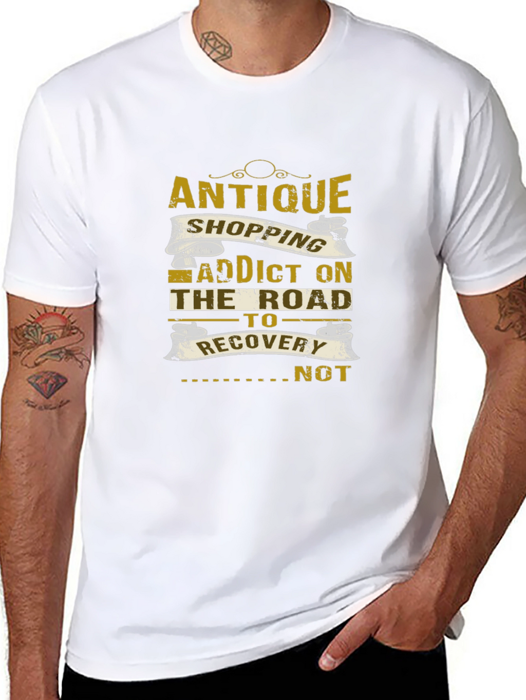 Antique Shopping Addict T-Shirt