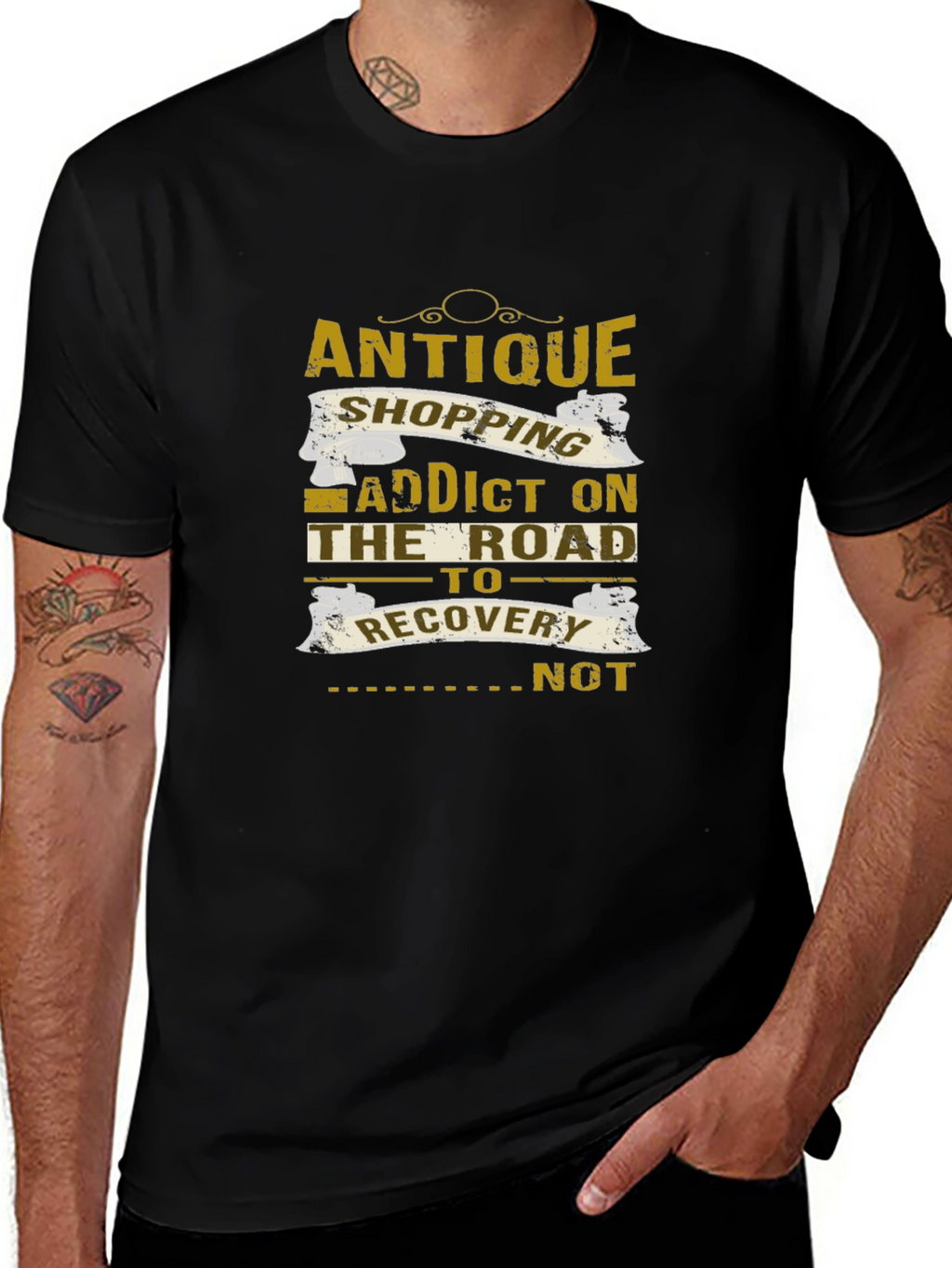 Antique Shopping Addict T-Shirt