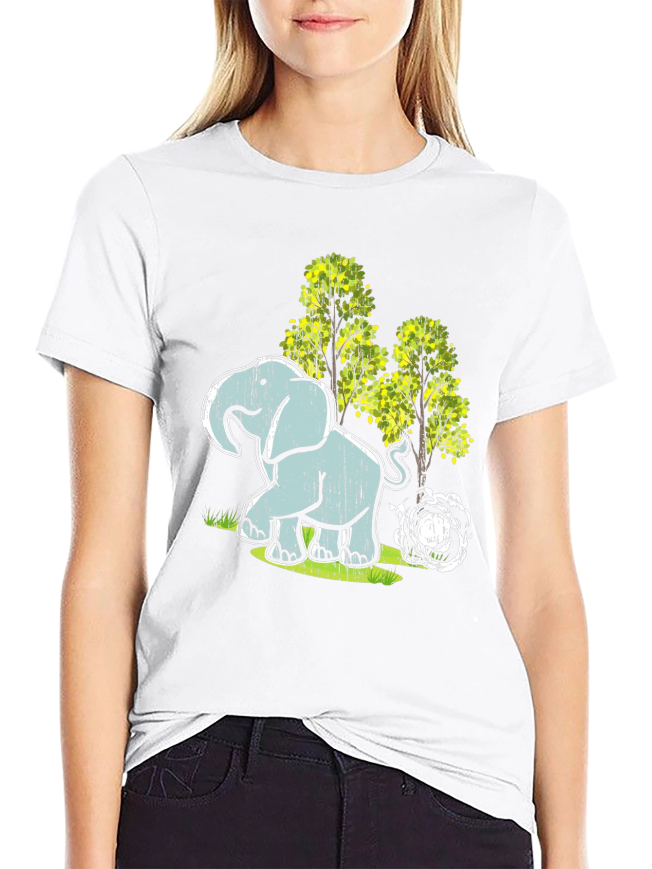 Elephant T-Shirt - Wildlife Design