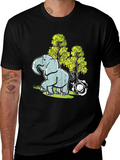 Elephant T-Shirt - Wildlife Design