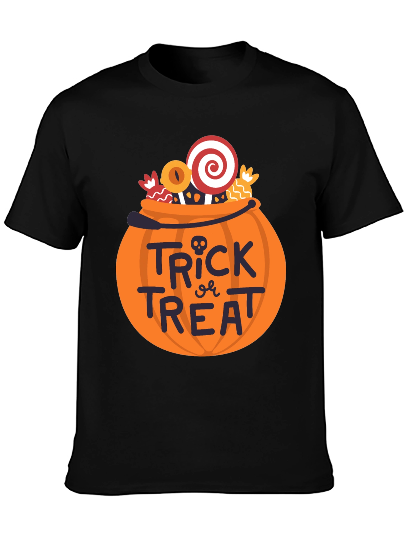 Halloween Trick or Treat Pumpkin Candy T-Shirt