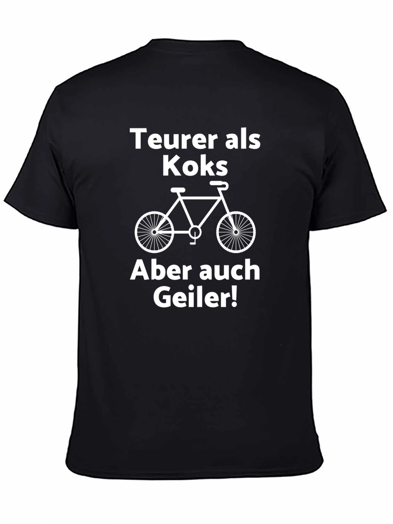 Funny Biker T-Shirt - Teurer als Koks Aber auch Geiler!