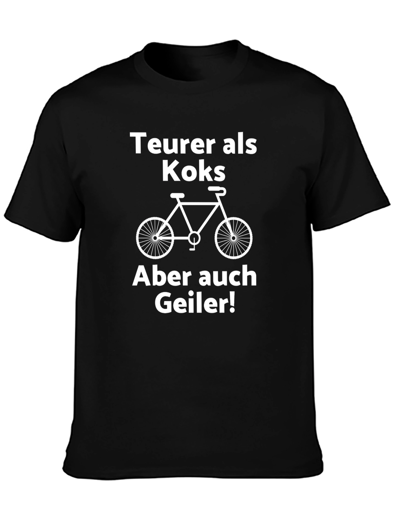 Funny Biker T-Shirt - Teurer als Koks Aber auch Geiler!