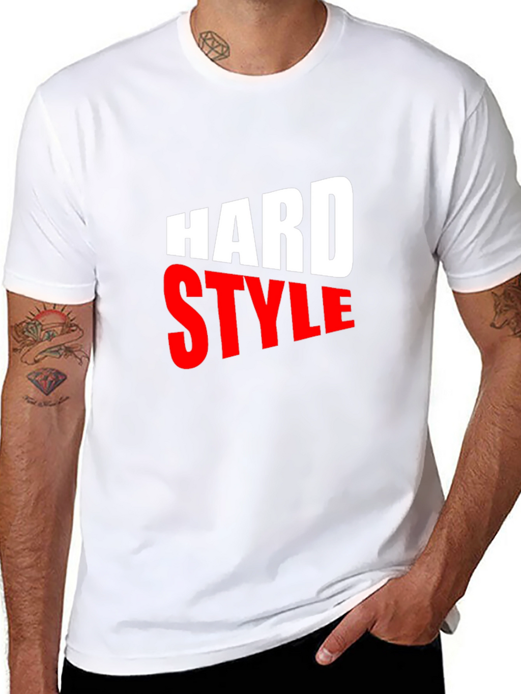 Hard Style Graphic Print T-Shirt