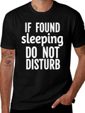 Funny Sleeping T-Shirt - Do Not Disturb