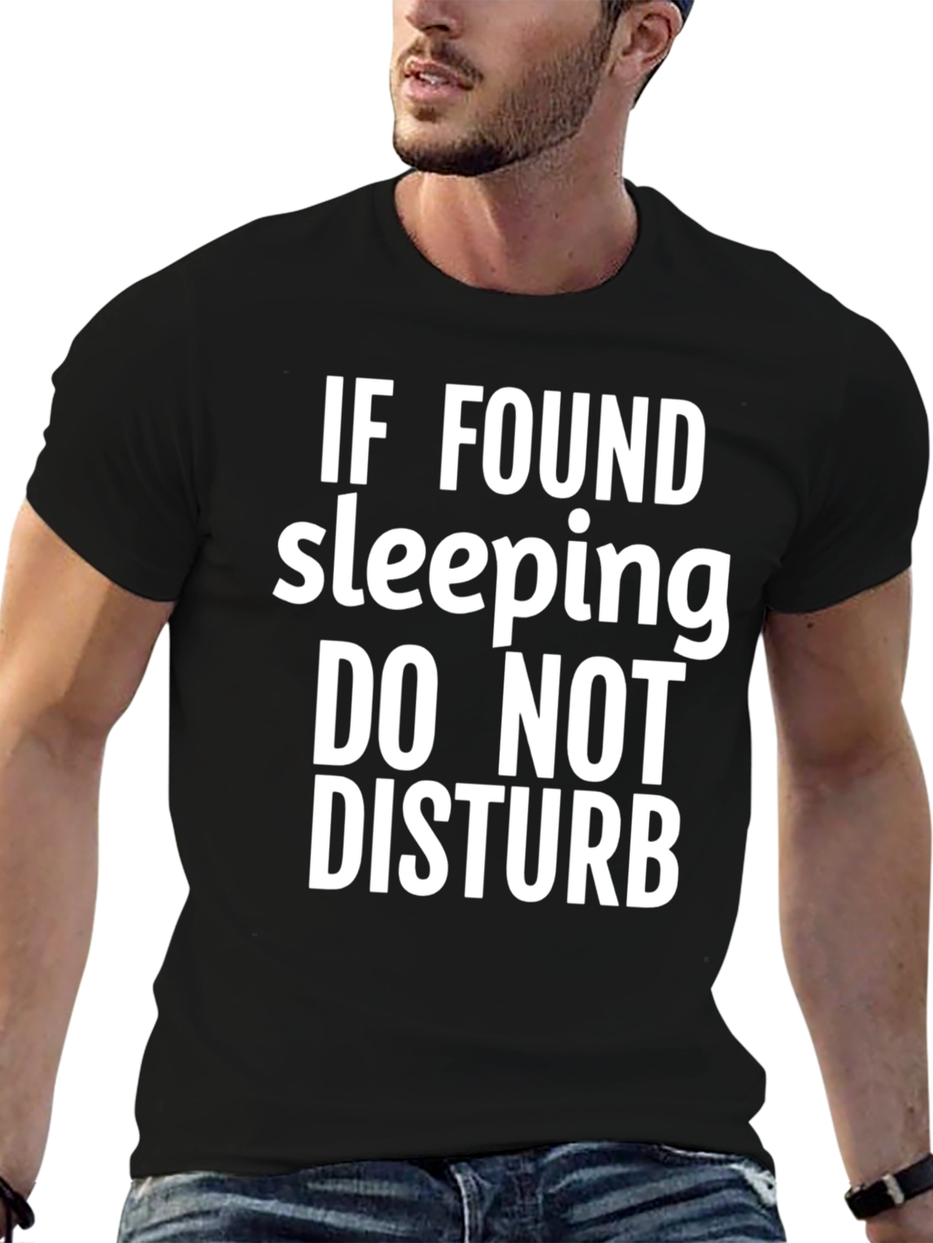 Funny Sleeping T-Shirt - Do Not Disturb
