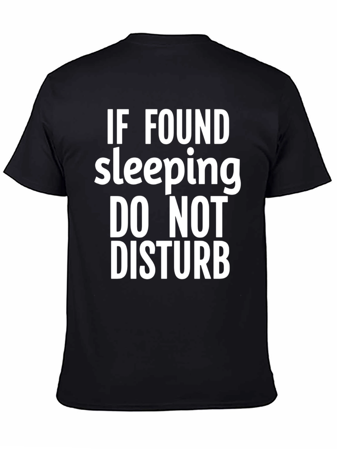 Funny Sleeping T-Shirt - Do Not Disturb