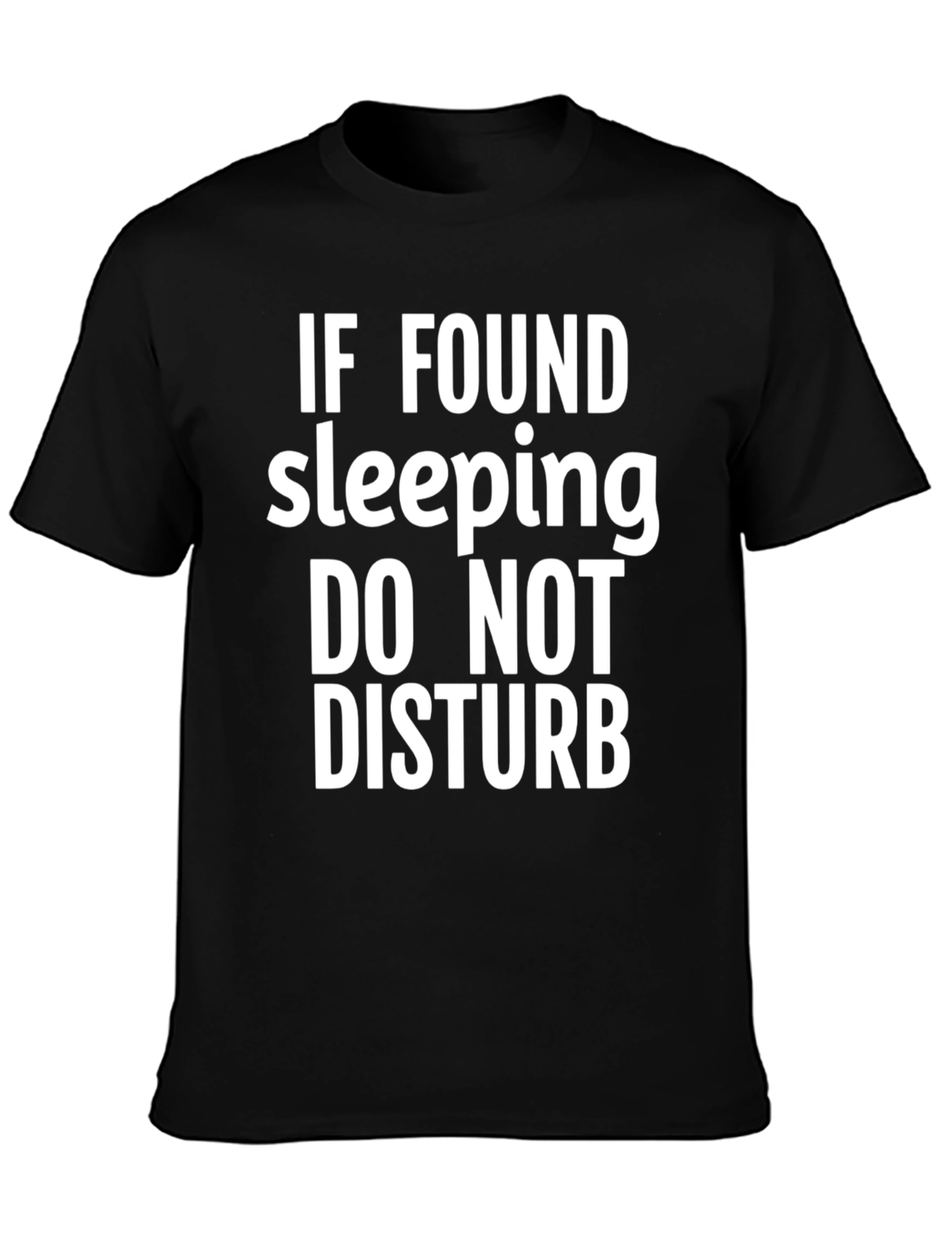 Funny Sleeping T-Shirt - Do Not Disturb