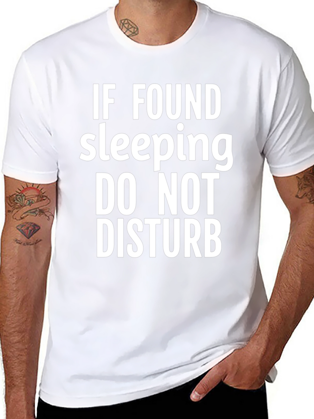 Funny Sleeping T-Shirt - Do Not Disturb