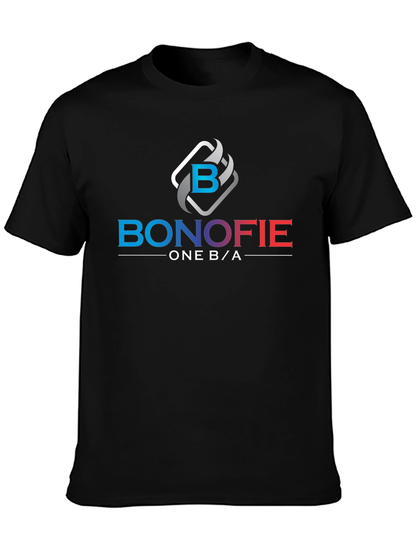 Bonofie One B/A Black T-Shirt