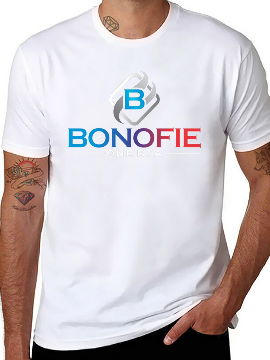Bonofie One B/A Black T-Shirt