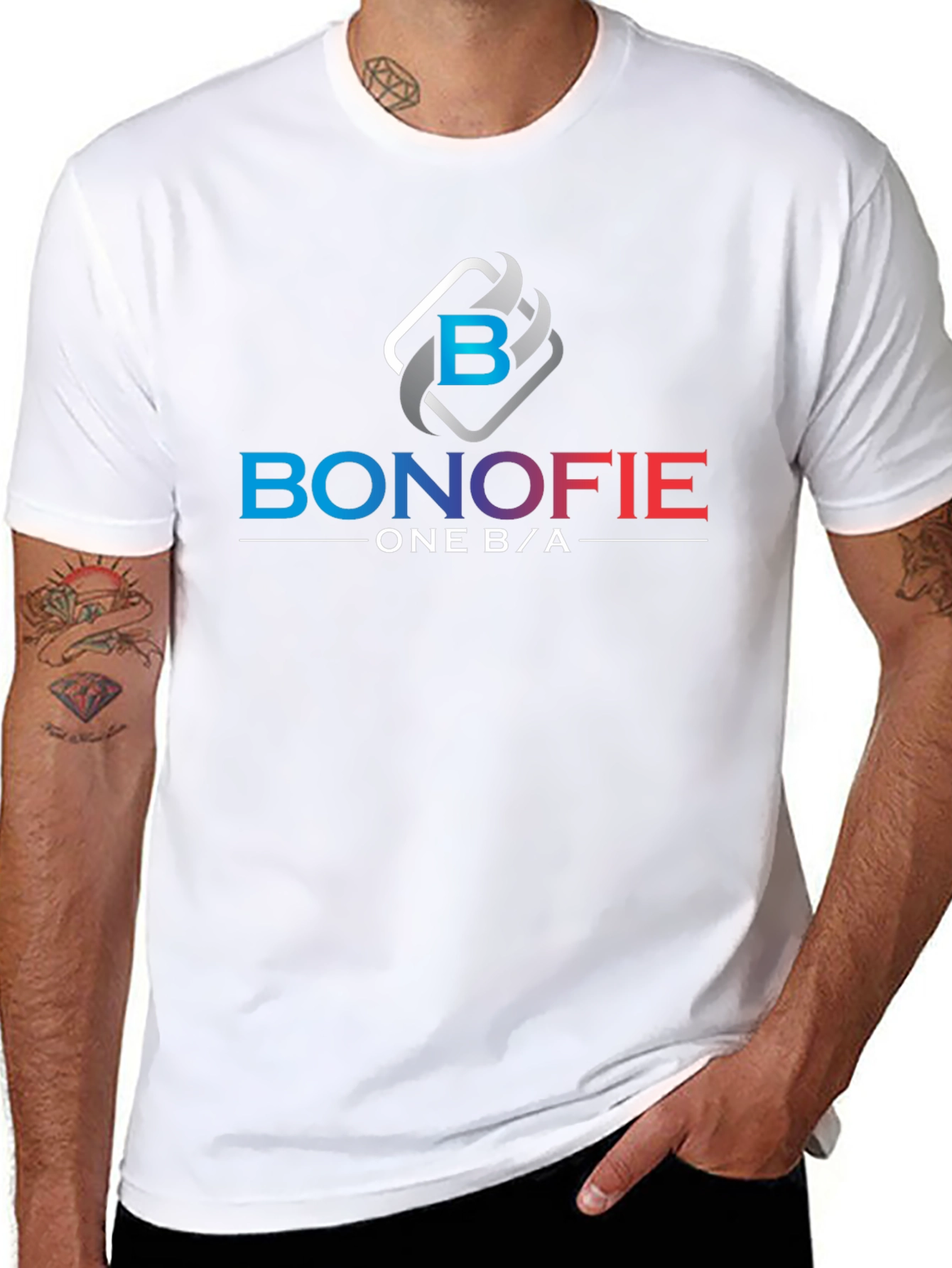 Bonofie One B/A Black T-Shirt