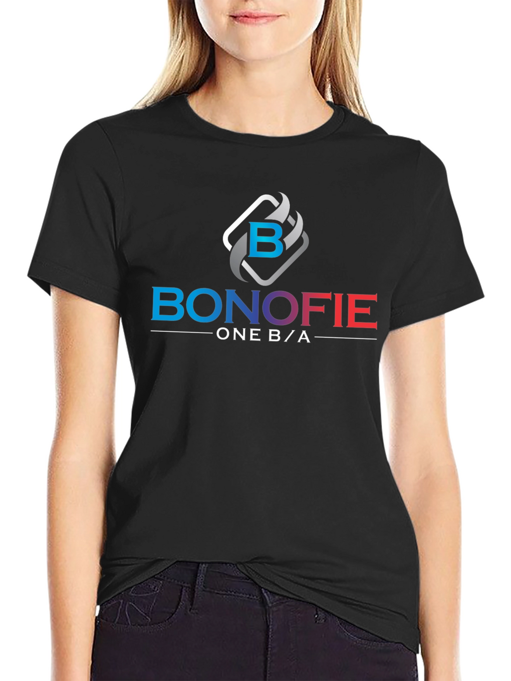 Bonofie One B/A Black T-Shirt