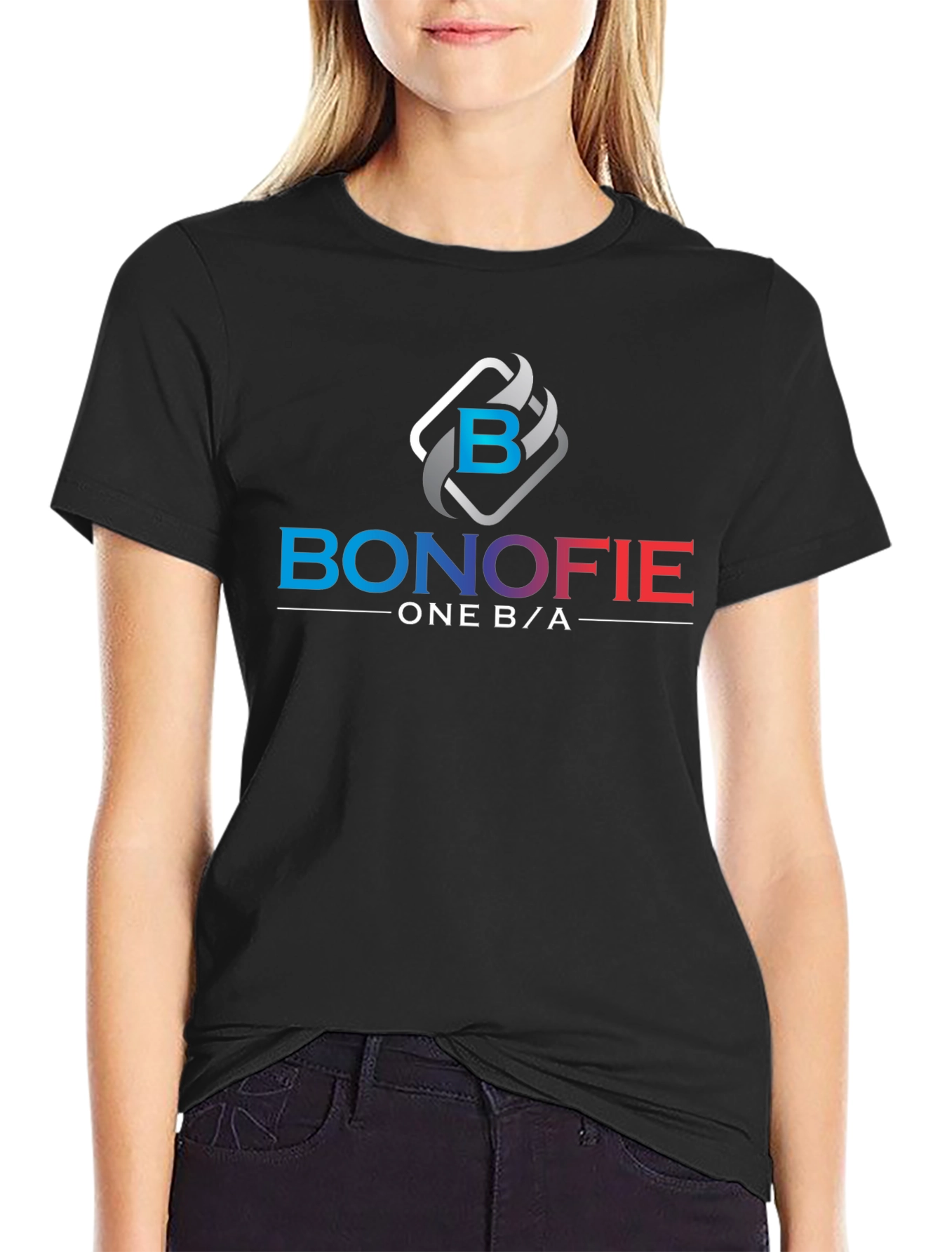 Bonofie One B/A Black T-Shirt
